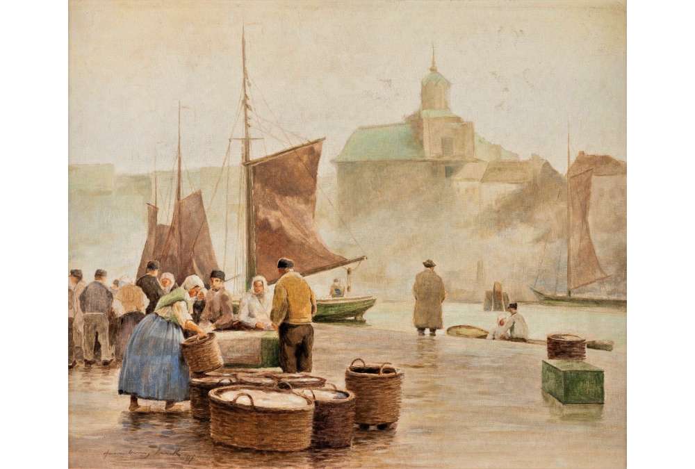 Hans Heinz Luck DF Fish Market.